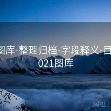 0149图库-整理归档-字段释义-目录，2021图库